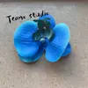 Cabeça de Flor de Orquídea Phalaenopsis Artificial, Textura de Película Impressa em 3D, Buquê Exquisito para Decoração de Casamento e Lembrança