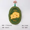 Toallas de Mano con Forma Personalizada con Lindo Diseño de Felpa de Coral, Tipo Colgante, para Cocina y Baño, Toallitas de Mano con Forma de Estrella