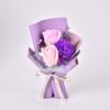 Dia das Mães Cravo Flor Artificial Rosa Sabonete Buquê Caixa de Presente Decoração Atacado para Presentes de Aniversário para Mãe e Esposa