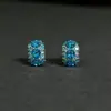 Brincos Exquisitos de Strass de Luxo Leve para Mulheres, Elegantes e Únicos, Brincos de Alta Qualidade com um Estilo Moderno e Individual, Estilo de Luxo Leve