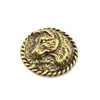 Nueva Hebilla de Latón para Cartera de Tela con Cabeza de Perro del Zodiaco Hebilla Decorativa para Bolso de Cinturón en Vivo Popular de Internet Accesorios de Joyería Venta al por Mayor