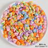 Flores Artificiales Mixtas Resina Accesorios Pequeños Hechos a Mano DIY Pegamento de Crema Pegatinas para Refrigerador Accesorios para Zuecos Accesorios de Parche