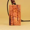 Colgante de Hada Zorro de Nueve Colas de Madera Fulminada, Amor y Matrimonio Flor de Durazno, Artefacto Taoísta de Madera de Durazno Fulminada, Fábrica de Origen