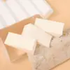 Puff de Maquiagem Trapezoidal de Látex Mais Vendido, Dupla Utilização para Seco e Úmido, Puff Não Absorvente, Cushion de Ar, Bloco de Esponja para Nail Art, Bolo de Pó para Fixação