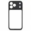 Nova Capa de Celular Apple Multicor, Capa Protetora Perfurada Estilo Macaron Duas em Uma, Concha Protetora Anti-Queda