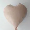 Placa de luz para balão de amor de 5/10/18 polegadas, balão de alumínio, balão de coração, suprimentos de decoração para cena de confissão, atacado