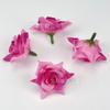 Cabezas de Flores de Rosa Pequeñas Simuladas de 5 cm para Pared de Flores de Boda, Decoración de Arreglo Floral de Piso, Accesorios para el Cabello DIY, Coronas de Flores, Materiales para Ropa, Flores Artificiales