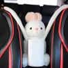 Caja de Pañuelos para Coche Bote de Basura Dos en Uno Creativo Lindo Caja de Papel para Coche Decoración de Coche Suministros para Caja de Reposabrazos