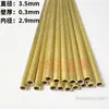 Diámetro 1 2 3 4 40 50 mm tubo redondo pequeño de latón capilar hueco de pared delgada h62/h65 tubo de latón protección ambiental