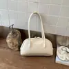 Bolso de mano minimalista retro estilo coreano para mujer, nueva moda primavera 2026, bandolera casual, bolso de hombro único y elegante