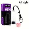 Masturbador Ejercitador de Pene Masculino con Barra de Tracción, Set Grueso Grande, Taza de Avión de Bola de Carne, Productos Sexuales para Adultos, Transfronterizo