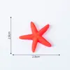 Adornos de Musgo Estrella de Mar Colorida para Micro-Paisajes Manualidades de Resina Adornos Pequeños Accesorios para Fundas de Teléfono Mediterráneas