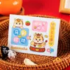 2026 Tarjeta de Felicitación de Año Nuevo Año del Caballo Tarjeta Inspiradora para el Trabajo y el Estudio Mensaje Bendición Tarjeta Pequeña Tarjeta de Regalo Hecha a Mano