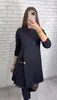 2025 Europeu e Americano Transfronteiriço Comércio Exterior Amazon Outono Vestido Longo Elegante Patchwork Feminino Saia Longa