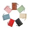 Moda Cartera Corta Pequeña Nueva 2023 Multifunción Cartera de Mujer Cuero PU Cierre de Cremallera Plegable Monedero