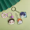 Venta al por mayor de fábrica Llaveros Acrílicos Etiquetas de Nombre Personajes Chibi de Anime Colgantes para Bolsas Accesorios Pequeños Regalos Temporada de Graduación