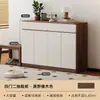 Zapatero Integrado con la Entrada, Zapatero Sencillo, Gabinete de Entrada, Gabinete de Almacenamiento de Pie, Gabinete Lateral de Pared, Gabinete de Almacenamiento para el Hogar