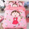 Amazon Juego de Ropa de Cama Transfronterizo Europeo y Americano Serie de Una Pieza Funda Nórdica Tejido Cepillado Transpirable Anime Lujo Ligero