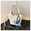 Bolsas de Cor Contrastante para Mulheres 2026 Nova Moda Bolsa Saco Bolsa Transversal Bolsa de Mão Casual Bolsa para o Trabalho Bolsa de Ombro Único Feminina Tendência