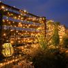 Luces de cadena solares para comercio electrónico transfronterizo luces navideñas luces para exteriores impermeables decoración de jardín luces de Navidad luces LED luces de alambre de cobre