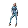 Festa de Halloween Body de Sereia Cosplay Fantasia para Performance de Palco Impressão 3D Escama de Peixe Roupa Única para Mulheres