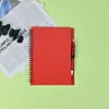 Nuevo A5 con cuaderno de espiral para bolígrafo en stock, se puede imprimir logo, bloc de notas simple, fresco, para estudiantes, libro de espiral