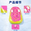 Flotador inflable para nieve con forma de dona y asas, flotador inflable para nieve para entretenimiento al aire libre en invierno