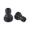 Conector de pezón negro conector de pezón pequeño negro conector de entrada de agua pistola de agua conector de entrada de agua conector de diente británico conector de diente de belleza