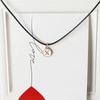 Diy26 Collar con Colgante de Letra Inglesa Estudiante Femenina Pareja Coreana Novia Enviar Novio Cadena Clavícula Cadena de Cuello