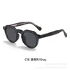 Armações de Óculos com Rebites em Estoque na Fábrica Óculos de Sol com Proteção UV Óculos de Sol de Acetato com Pino Moda Óculos de Sol Femininos