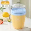 Copo Portátil de Café da Manhã para Estudantes com Tampa e Colher, Copo de Leite, Copo Térmico para Sopa ao Ar Livre, Copo Selado de Aveia com Aparência Elegante para Meninas