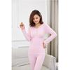 Novo fio modal plus size roupas de confinamento roupas de maternidade fecho frontal manga longa roupa de casa top estilo coreano atacado de fábrica