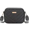 Bolsa de Câmera Bordada Bolsa Feminina Bolsa Transversal Acolchoada Nova Bolsa de Maquiagem Feminina Bolsa de Ombro para Celular Pode Ser Enviada em Nome de Outros
