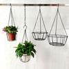 Soporte para Maceta Hierro Forjado Minimalista Cesta Colgante Colgador Soporte Colgante para Planta Araña Cesta Colgante para Suculentas Colgador para Potos Balcón Colgante Huageng