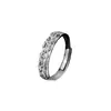Linfa Joyería de Plata Plata Pura 99 Anillo Pixiu de la Riqueza Anillo de Plata de Ley de Alta Gama para Hombres Regalo de Cumpleaños para Novio