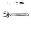 Llave Ajustable, Llave Ajustable Multifuncional de Gran Apertura para Uso Doméstico, 6-24 pulgadas Forjada Galvanizada Herramientas Manuales
