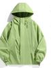 Jaqueta com Múltiplos Zíperes, Estilo Primavera e Outono, Jaqueta Funcional para Trabalho ao Ar Livre à Prova de Vento e Impermeável, Roupa de Exterior Moderna para Homens e Mulheres
