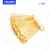 Precio especial venta al por mayor de fábrica artículo caliente para la cintura imitación oro hebilla grande de cabeza hebilla de insignia pin de cobre hierro broche de cobre