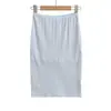Conjunto de três peças estilo francês: camiseta de manga longa com cardigã de desejo puro + top tipo camisola + saia evasê de cintura alta elástica
