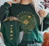 Sudadera Transfronteriza Talla Europea Transfronteriza Cuello Redondo Con Felpa Interior Galaxia Monte Fuji Casual para Hombre Holgada Estampada Talla Europea