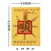 Popular Adesivo de Celular Folha de Ouro 999 Amuleto para Atrair Riqueza e Fortuna, Pequena Peça de Ouro, Presente Barato, Boa Sorte e Fortuna