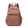 Mochila Pequeña Simple Morandi Suave Almacenamiento Multicompartimento para Compras Diarias Viajes Casual Versátil para Niñas