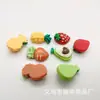 Fruta fresa rábano aguacate resina accesorios diy funda de teléfono móvil zapatos material de flor accesorios para el cabello papelería parche decorativo