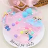 Accesorios para el Cabello de Niños Set de Collar de Kt Cat Princesa Elsa Color Macaron Pulsera para Bebé Niña Regalo de Día Festivo para Niños