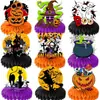 2026 Nuevo Modelo Día de Muertos Atmósfera de Terror Calavera Escritorio Panal Decoración Accesorios Suministros para Fiestas