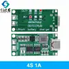 Módulo de Boost 2S/3S/4S 1-4A TipoC Módulo de Carregamento de Bateria de Lítio Polímero Carregando Bateria
