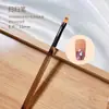 Marrom unha fototerapia caneta terno japonês marrom 9 peças pintado desenho caneta novato pintura flor flor degradê