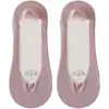 Meias Femininas de Verão Finas Antiderrapantes de Corte Baixo Invisíveis com Sola de Algodão Puro e Grip de Silicone, Meias Cano Baixo de Seda de Gelo