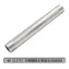 Conector Rosqueado de Aço Inoxidável de 4 Pontos, Adaptador Direto com Rosca Interna e Externa, Conector de Tubo de Extensão Espessado de 6 Pontos para 4 Pontos, Conexões para Tubos de Água
