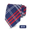 Corbata para Hombre Material Poliéster Corbata de Cuadros Escoceses Fabricante Stock Listo Venta al por Mayor